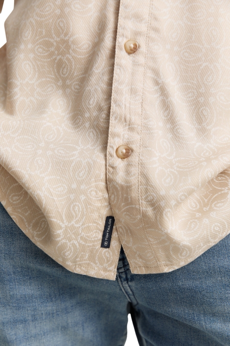 Tom Tailor comfort printed viscose shirt